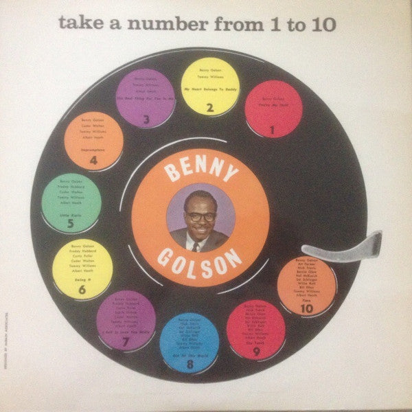 Benny Golson ~ Take A Number From 1 To 10 (Vinyl) - Djungel & Jazz