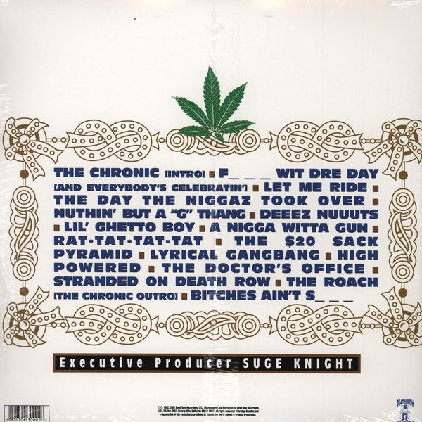 Dr. Dre ~ The Chronic (Vinyl) - Djungel & Jazz