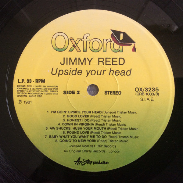 Jimmy Reed : Upside Your Head (LP, Comp)