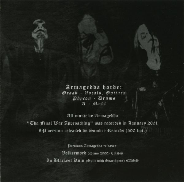 Armagedda ~ The Final War Approaching (Vinyl) - Djungel & Jazz