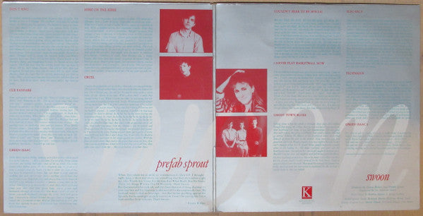 Prefab Sprout ~ Swoon (Vinyl) - Djungel & Jazz