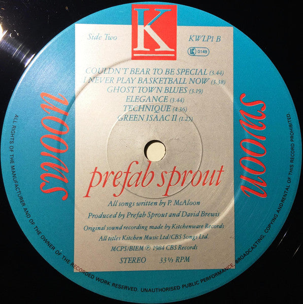 Prefab Sprout ~ Swoon (Vinyl) - Djungel & Jazz