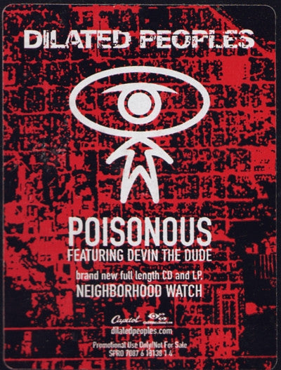 Dilated Peoples : Poisonous (12", Promo)