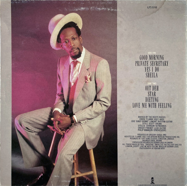 Gregory Isaacs : Out Deh! (LP, Album)