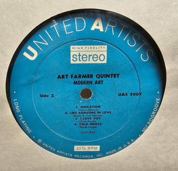 Art Farmer ~ Modern Art (Vinyl) - Djungel & Jazz