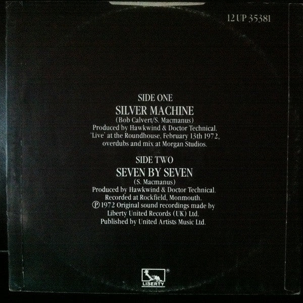 Hawkwind : Silver Machine (12")