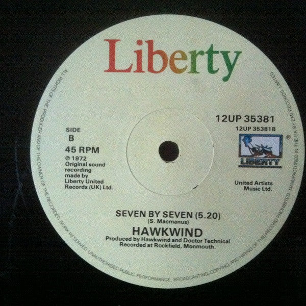 Hawkwind : Silver Machine (12")