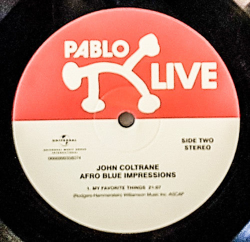 John Coltrane ~ Afro Blue Impressions (Vinyl) - Djungel & Jazz
