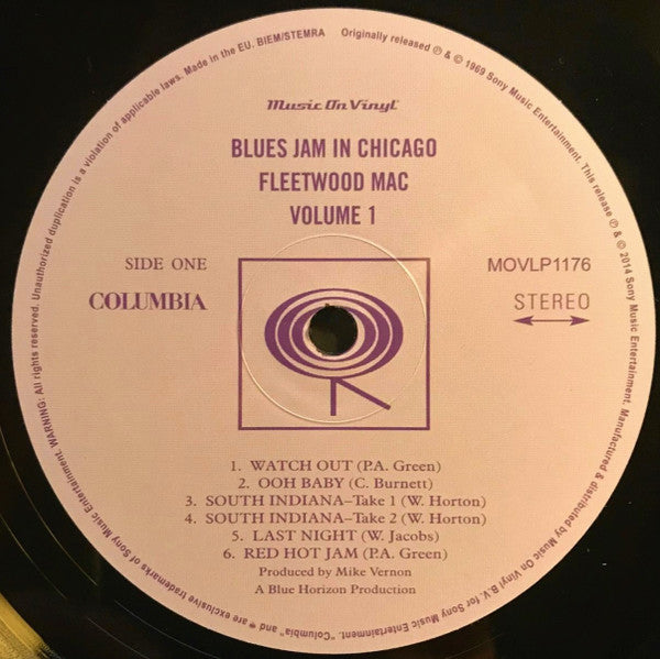 Fleetwood Mac, Otis Spann, Willie Dixon, Shakey Horton, J.T. Brown, Guitar Buddy, Honey Boy Edwards, S.P.Leary ~ Blues Jam In Chicago (Vinyl) - Djungel & Jazz
