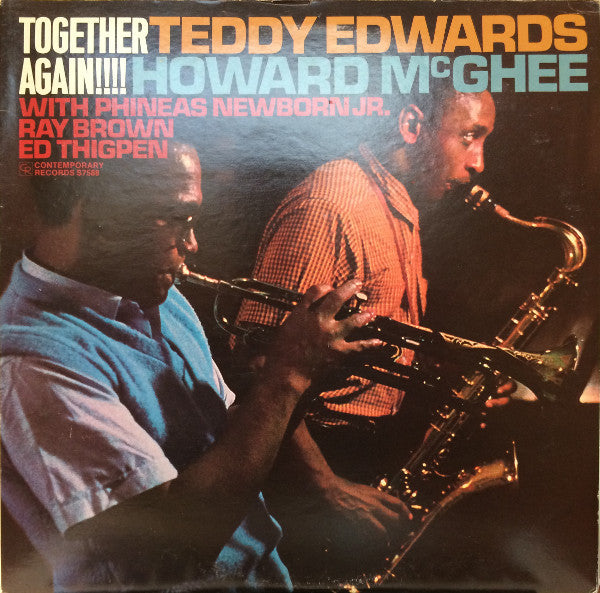 Teddy Edwards / Howard McGhee ~ Together Again! (Vinyl) - Djungel & Jazz