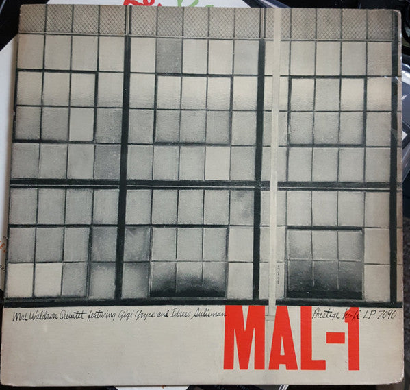 Mal Waldron Quintet Featuring Gigi Gryce And Idrees Sulieman : Mal-1 (LP, Album, Mono)