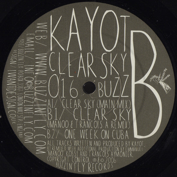 Kayot : Clear Sky (12")