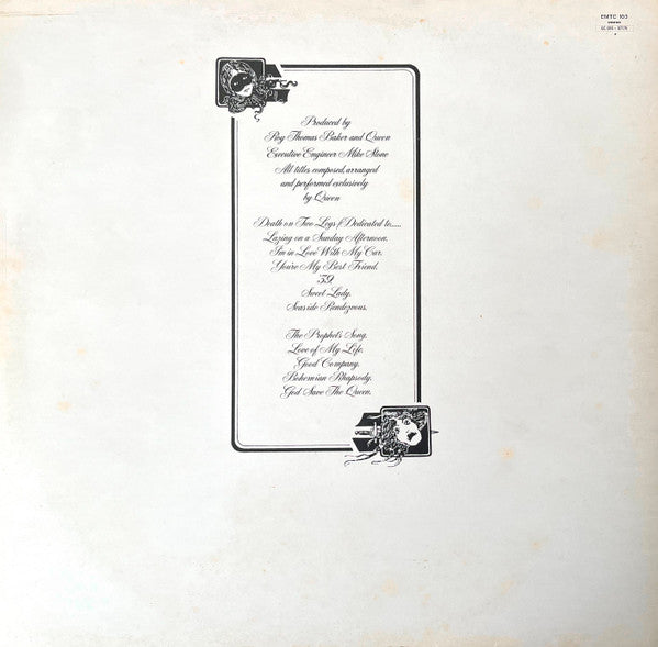 Queen ~ A Night At The Opera (Vinyl) - Djungel & Jazz