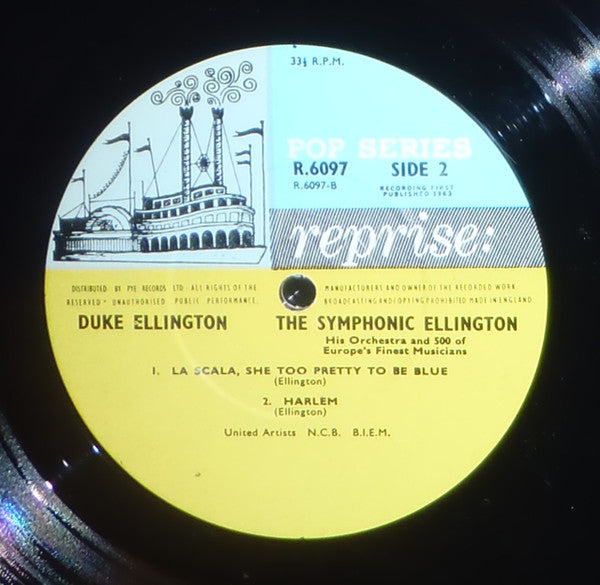 Duke Ellington And His Orchestra ~ The Symphonic Ellington (Vinyl) - Djungel & Jazz