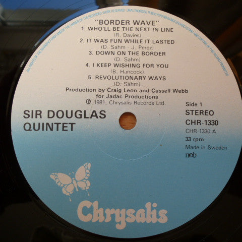 Sir Douglas Quintet : Border Wave (LP, Album)
