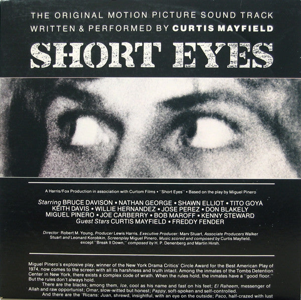Curtis Mayfield : The Original Motion Picture Sound Track Short Eyes (LP, Gol)