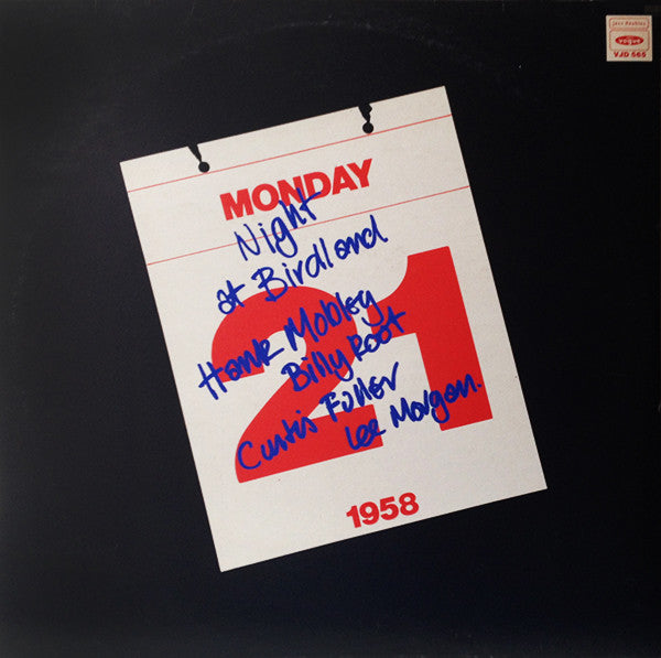 Hank Mobley, Billy Root, Curtis Fuller, Lee Morgan ~ Monday Night At Birdland (Vinyl) - Djungel & Jazz