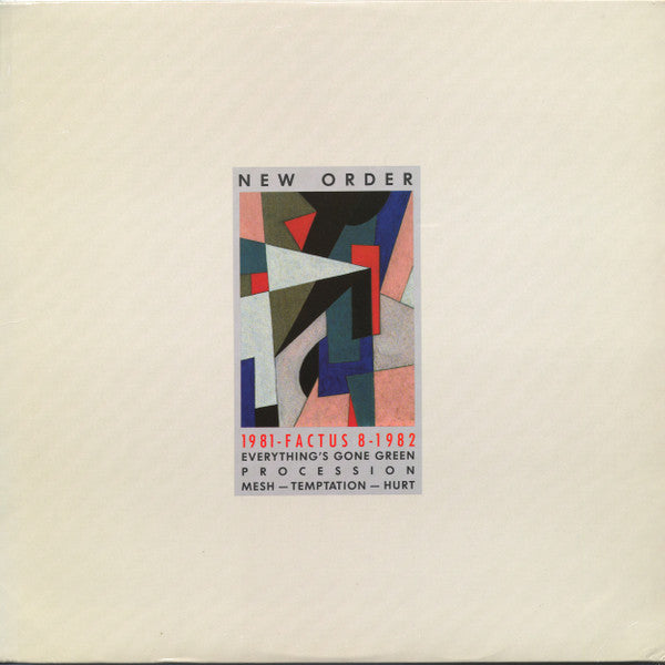 New Order ~ 1981-1982 (Vinyl) - Djungel & Jazz