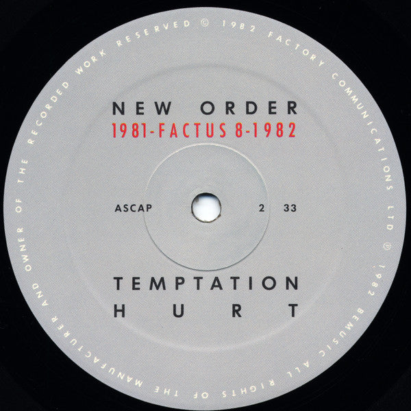 New Order ~ 1981-1982 (Vinyl) - Djungel & Jazz