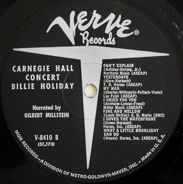 Billie Holiday ~ The Essential Billie Holiday - Carnegie Hall Concert Recorded Live (Vinyl) - Djungel & Jazz