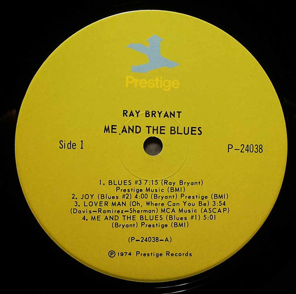 Ray Bryant : Me And The Blues (2xLP, Comp, RM, Gat)