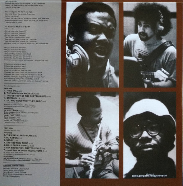 Gil Scott-Heron ~ Free Will (Vinyl) - Djungel & Jazz