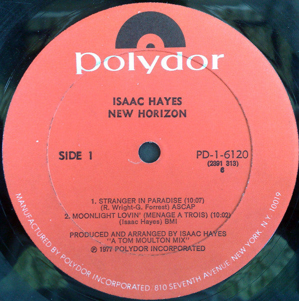 Isaac Hayes ~ New Horizon (Vinyl) - Djungel & Jazz