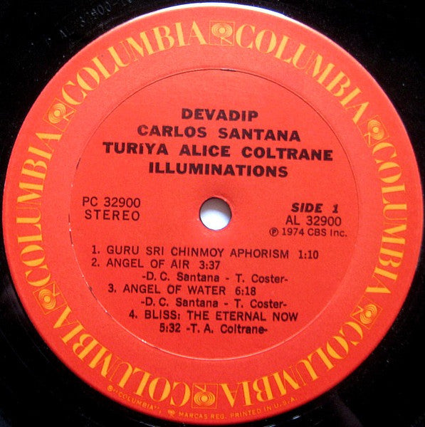Devadip Carlos Santana & Turiya Alice Coltrane ~ Illuminations (Vinyl) - Djungel & Jazz
