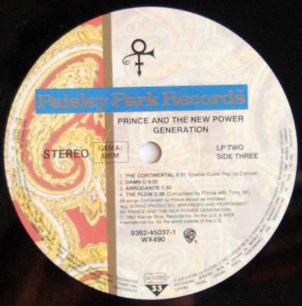 Prince And The New Power Generation ~ Love Symbol (Vinyl) - Djungel & Jazz