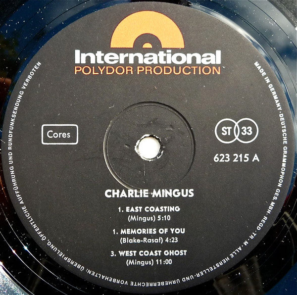 Charles Mingus ~ Charlie Mingus Sextet (Vinyl) - Djungel & Jazz