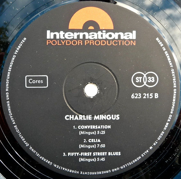 Charles Mingus ~ Charlie Mingus Sextet (Vinyl) - Djungel & Jazz