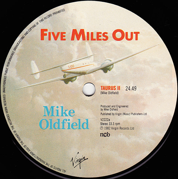 Mike Oldfield ~ Five Miles Out (Vinyl) - Djungel & Jazz