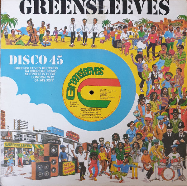 Eek-A-Mouse / Lee Van Cleef ~ Christmas-A-Come / Gone Water Gone (Vinyl) - Djungel & Jazz