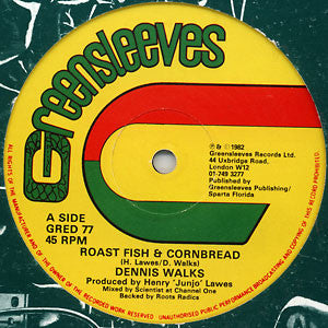 Dennis Walks / Billy Boyo ~ Roast Fish & Cornbread / Wicked She Wicked (Vinyl) - Djungel & Jazz