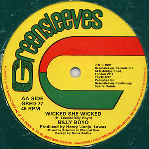 Dennis Walks / Billy Boyo ~ Roast Fish & Cornbread / Wicked She Wicked (Vinyl) - Djungel & Jazz