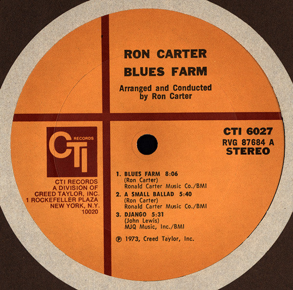 Ron Carter : Blues Farm (LP, Album)