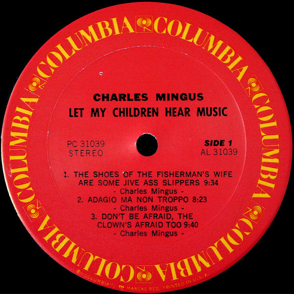 Charles Mingus ~ Let My Children Hear Music (Vinyl) - Djungel & Jazz