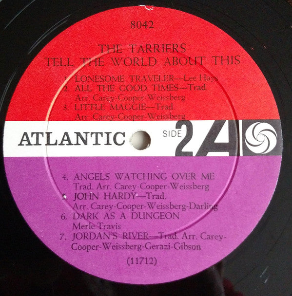 The Tarriers ~ Tell The World About This (Vinyl) - Djungel & Jazz