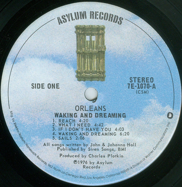 Orleans ~ Waking And Dreaming (Vinyl) - Djungel & Jazz