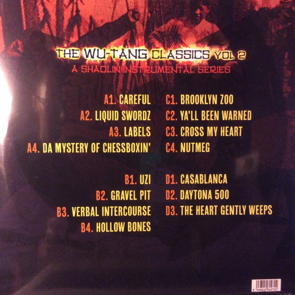 Wu-Tang Clan ~ The Wu-Tang Classics Vol 2 (A Shaolin Instrumental Series) (Vinyl) - Djungel & Jazz