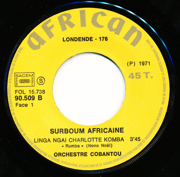 Orchestre Cobantou ~ Linga Ngai Charlotte Komba / Hélène Élue (Vinyl) - Djungel & Jazz