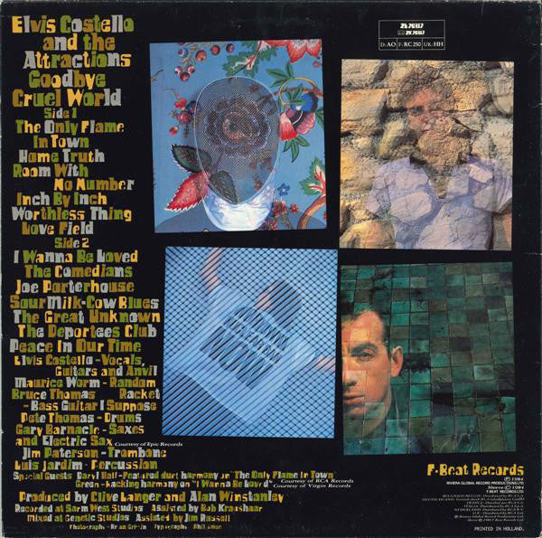 Elvis Costello And The Attractions ~ Goodbye Cruel World (Vinyl) - Djungel & Jazz