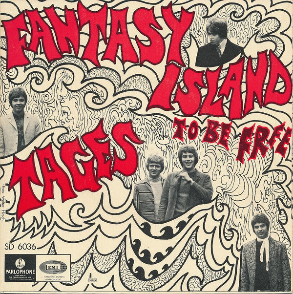 Tages ~ Fantasy Island / To Be Free (Vinyl) - Djungel & Jazz