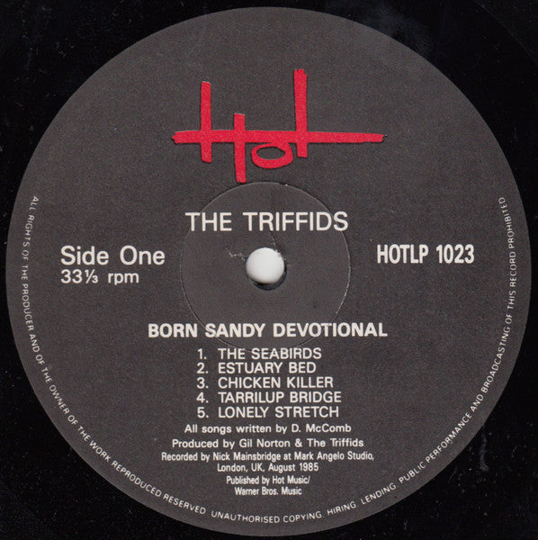 The Triffids ~ Born Sandy Devotional (Vinyl) - Djungel & Jazz