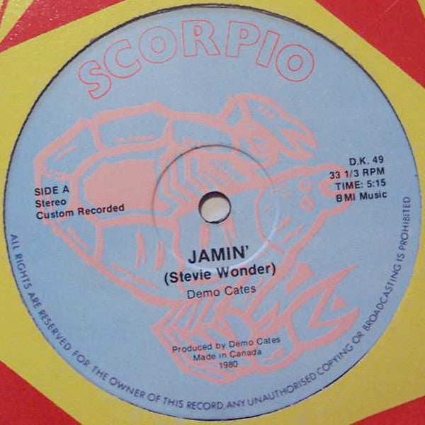 Demo Cates : Jamin' (12")