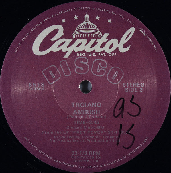 Troiano ~ We All Need Love (Vinyl) - Djungel & Jazz