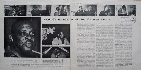 Count Basie And The Kansas City 7* : Count Basie And The Kansas City 7 (LP, RE, Gat)
