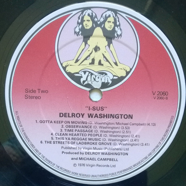 Delroy Washington : I-Sus (LP, Album)