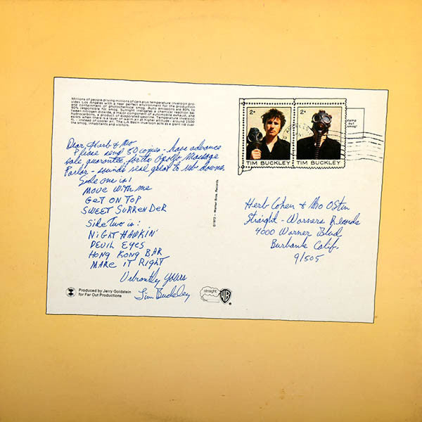 Tim Buckley ~ Greetings From L.A. (Vinyl) - Djungel & Jazz