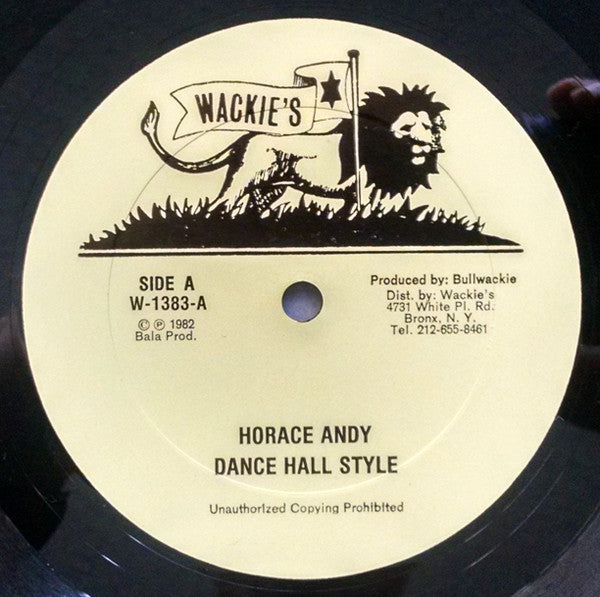 Horace Andy : Dance Hall Style (LP, Album)